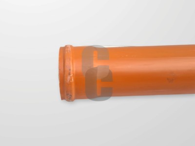 ПВЦ тръба ф110 - ОРАНЖЕВА - 3.2мм.